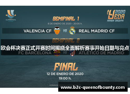欧会杯决赛正式开赛时间揭晓全面解析赛事开始日期与亮点